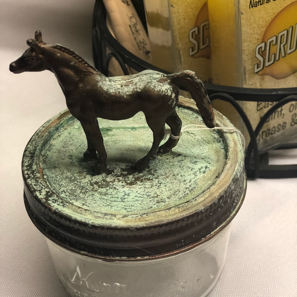 Horse Mini Mason Jar